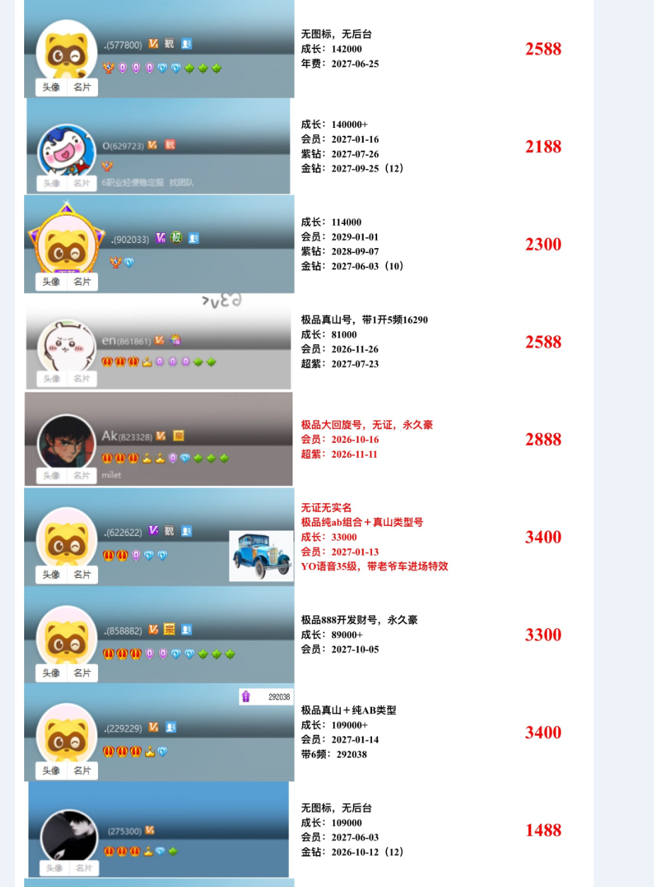 高级权杖V6V7V8V9至尊3456位号(图33)