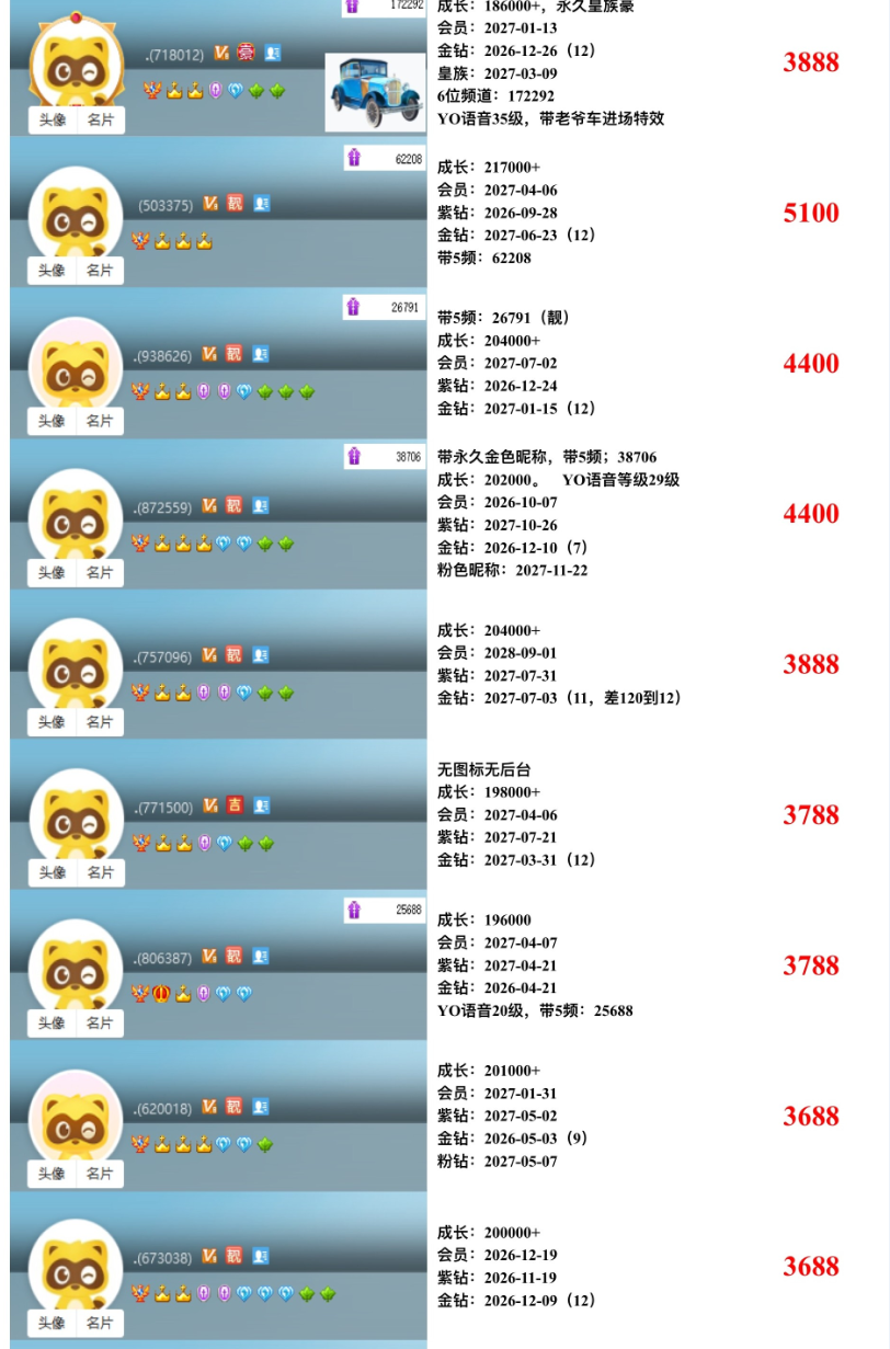 高级权杖V6V7V8V9至尊3456位号(图41)
