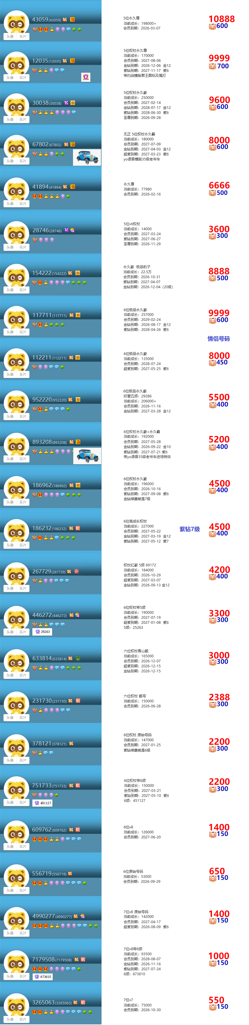 高级权杖V6V7V8V9至尊3456位号(图47)